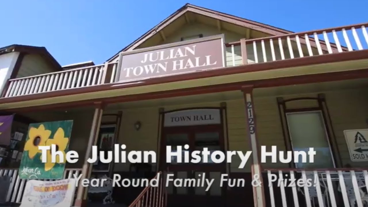 JULIAN HISTORY HUNT + SELF-GUIDED WALK